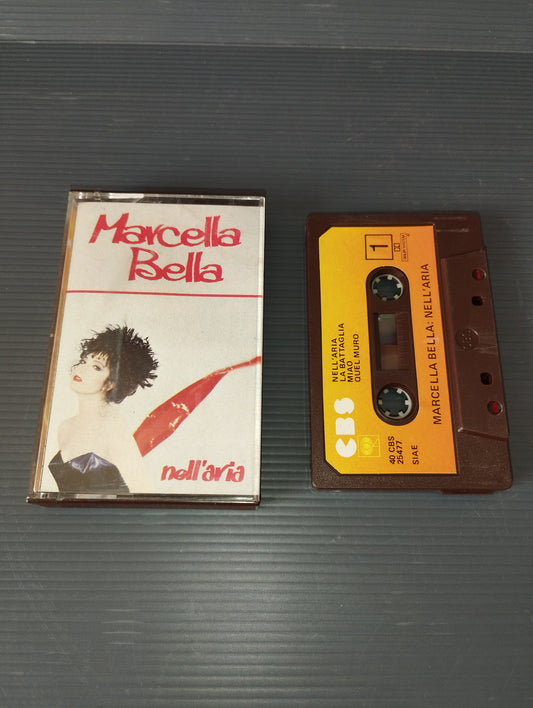 Nell'Aria" Marcella Bella Musicassette Published in 1983 by CBS code 40 CBS 25477