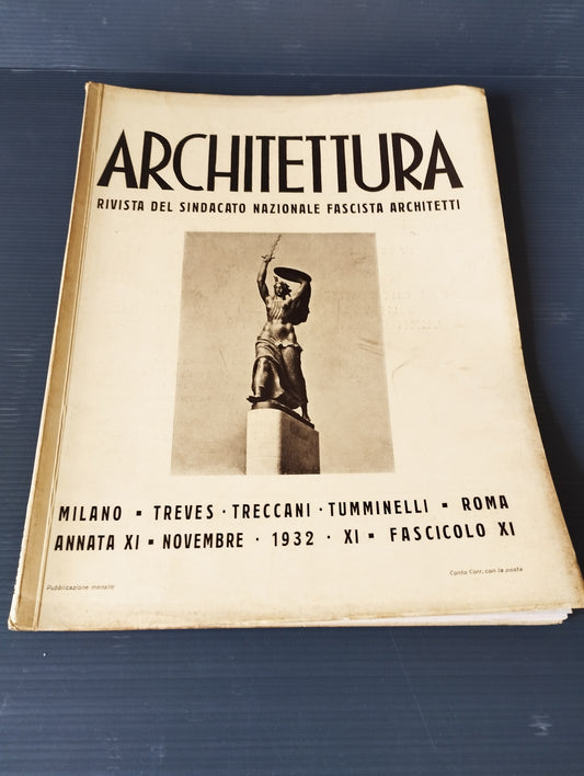 Architecture" Magazine November 1932 -XI- Issue XI

 Year XI