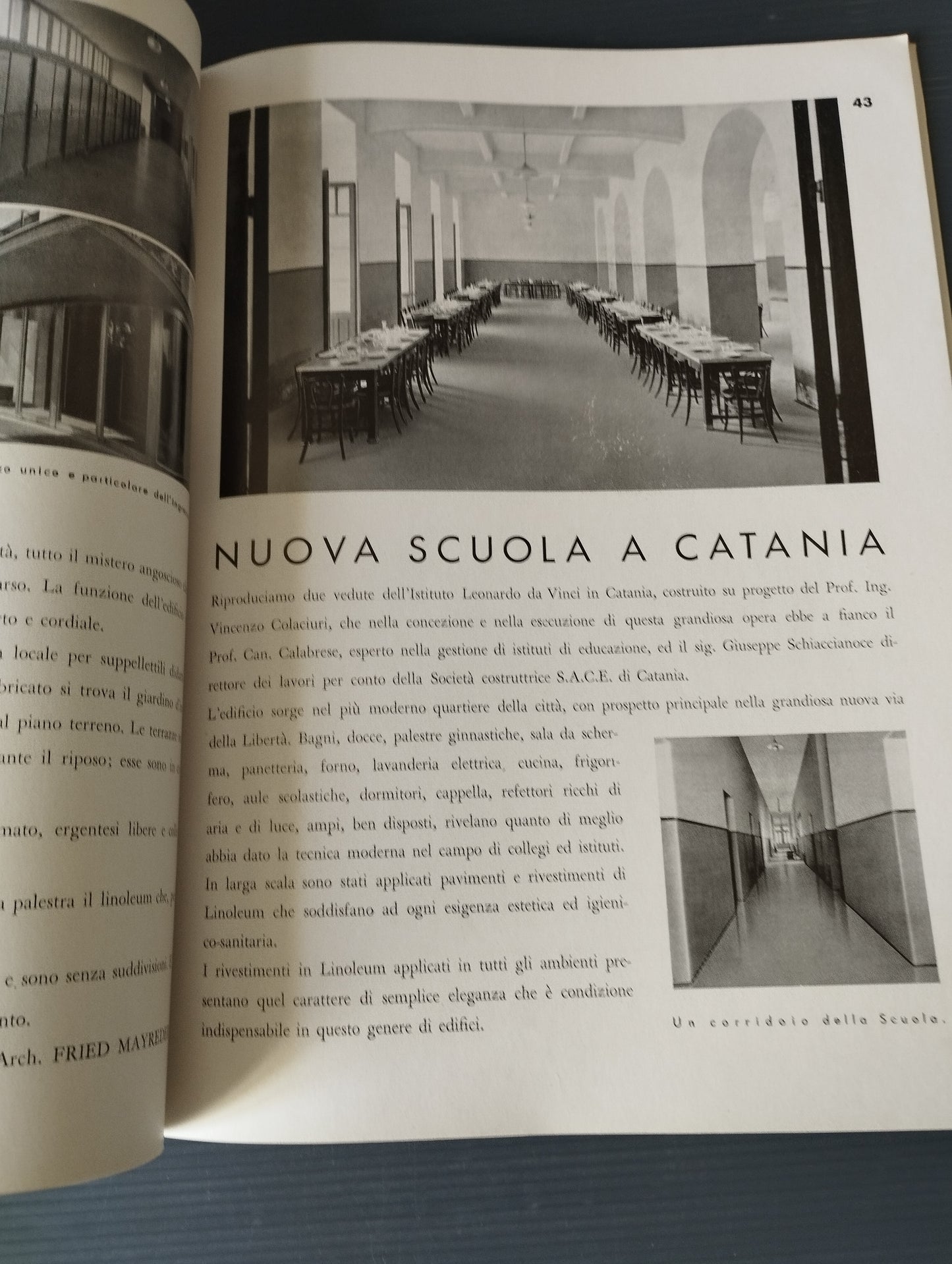 "Edilizia Moderna" magazine N.13 April-June 1934 -XII