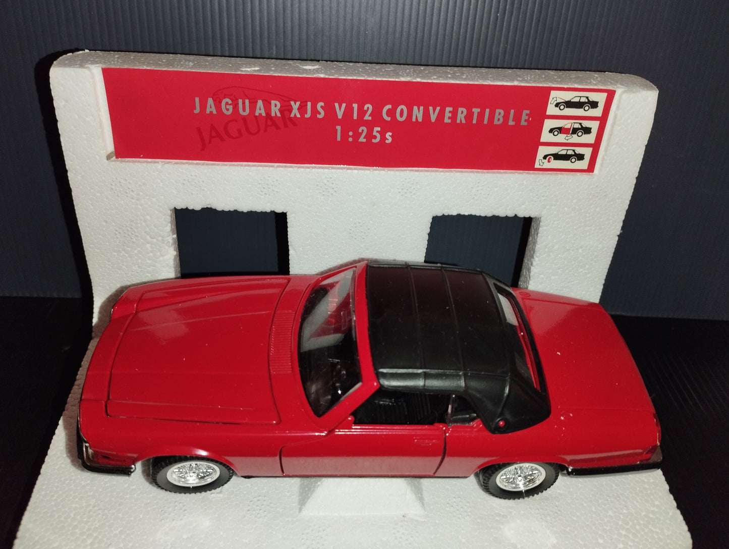 Jaguar XJS Convertible Model Produced by Tonka Polistil