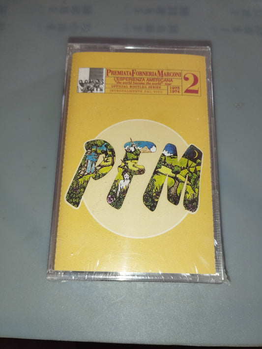 PFM 10 years live Vol.2" RTI Music Sealed Music Cassette