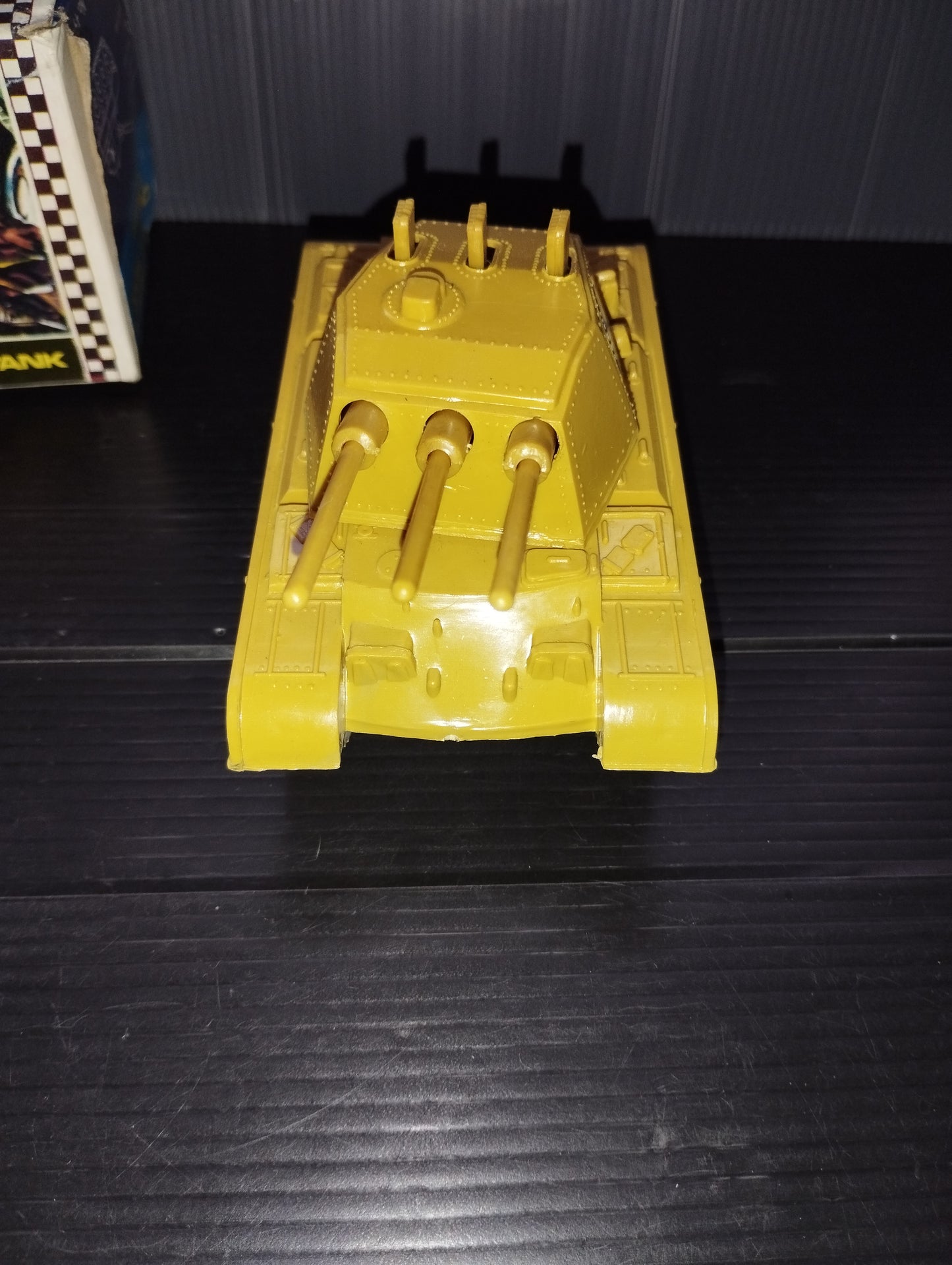 Desert Patrol Rocket Tank model

 Made of plastic

 70's