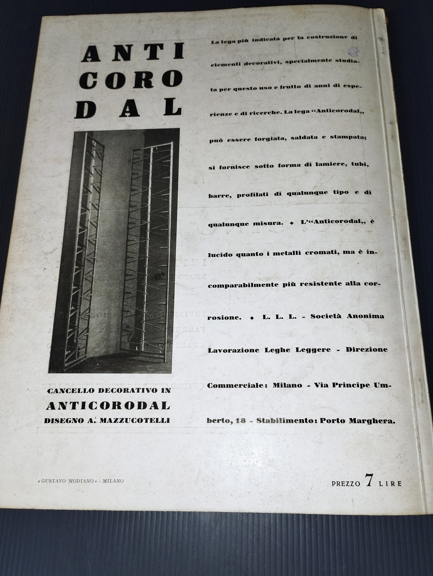 "La Casa Bella" magazine N.44 August 1931

 IX