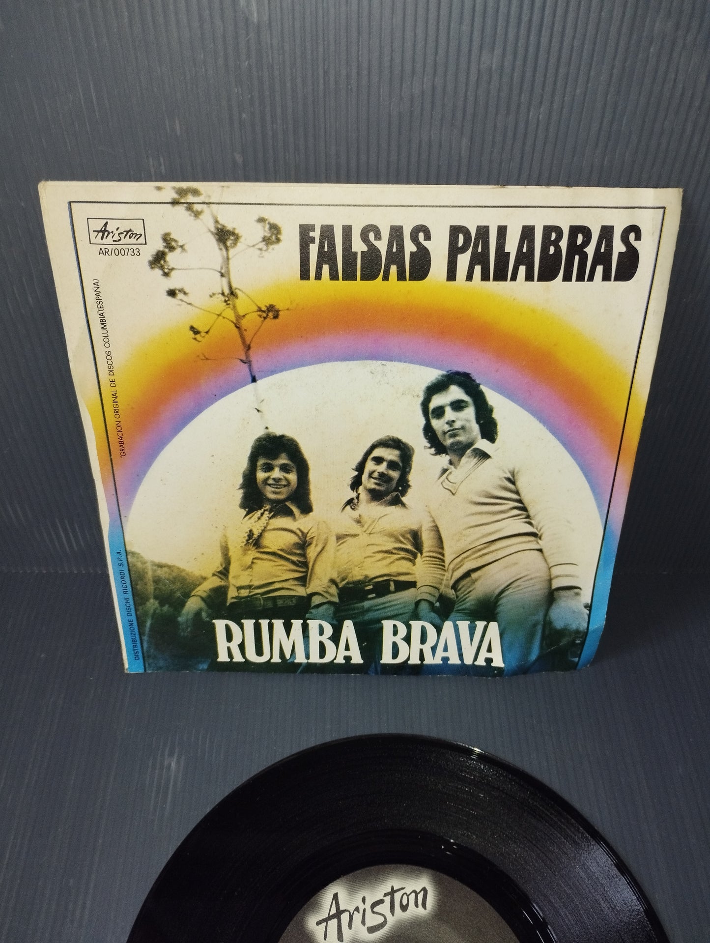 Satakatu/Falsas Palabras" Rumba Brava 45 Giri Edito da Ariston Cod.AR/00733