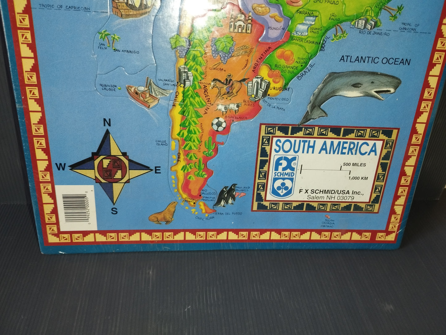 Puzzle South America

Prodotto da  F X Schmidt