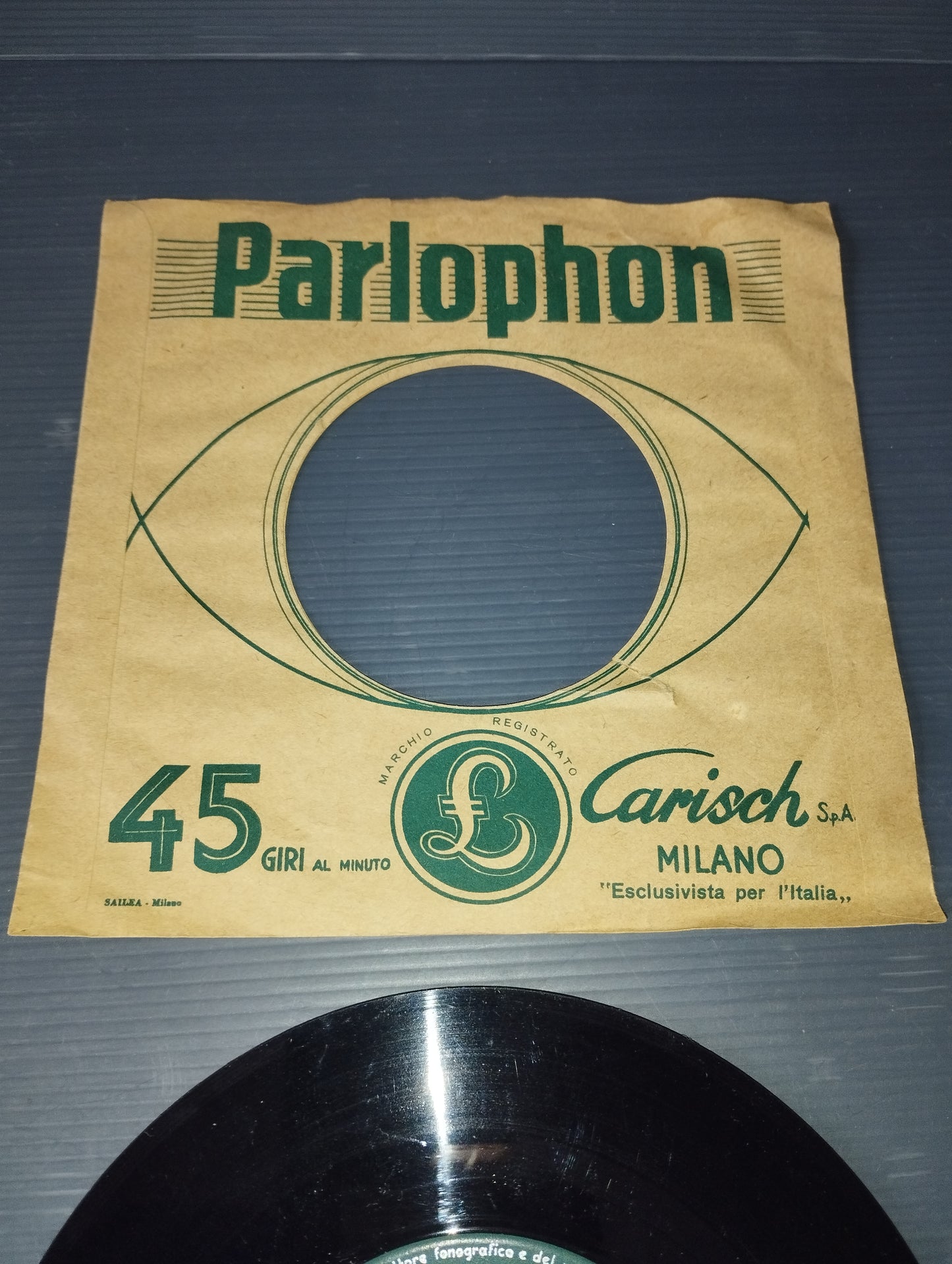 Come prima/Little Darlin" Dino Sarti 45 giri

Edito nel 1958 da Parlophon Cod.QMSE 16166