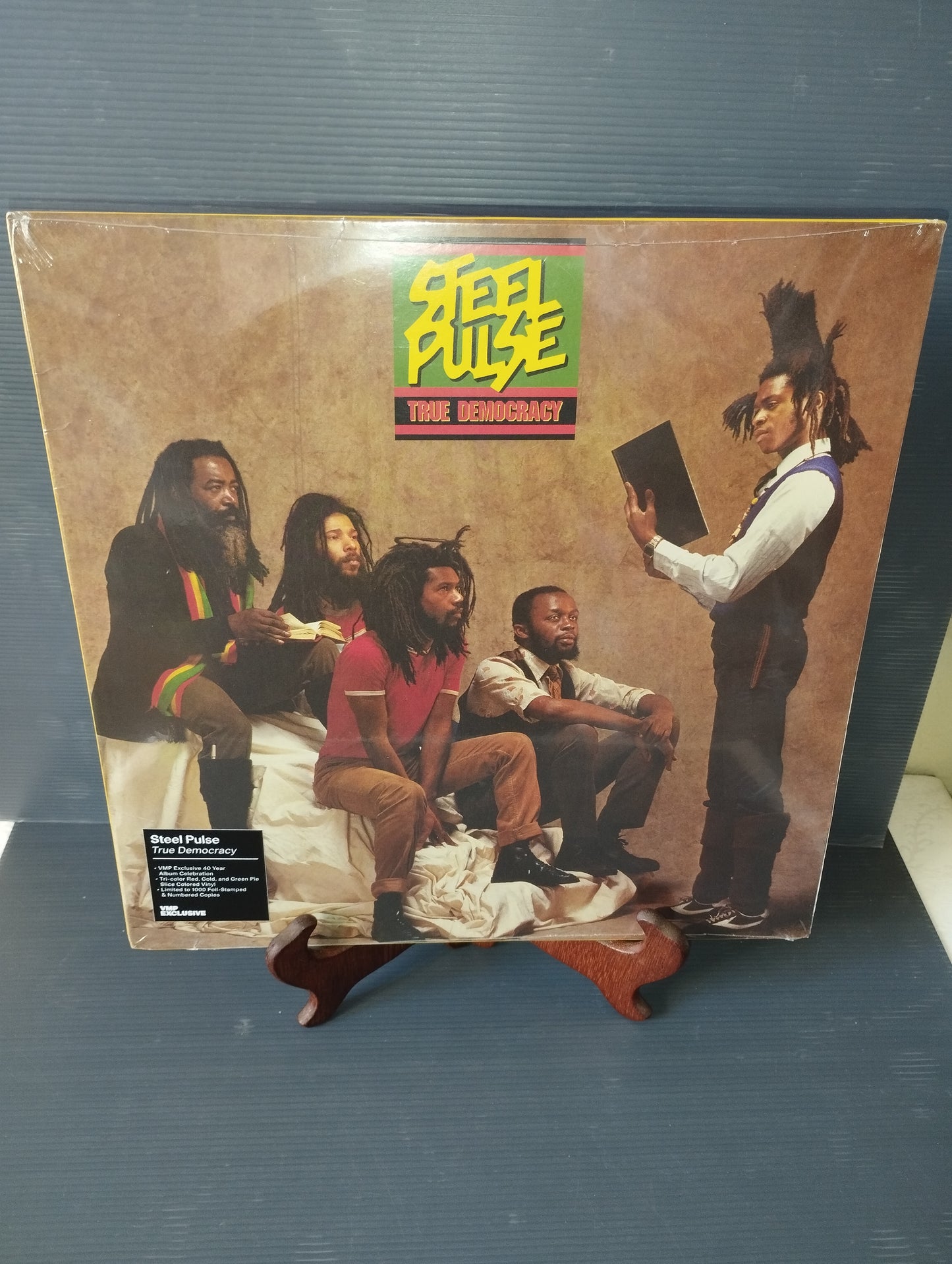 True Democracy" Steel Pulse 33 Laps Released in 2022 by Law Records

 Colored vinyl edition