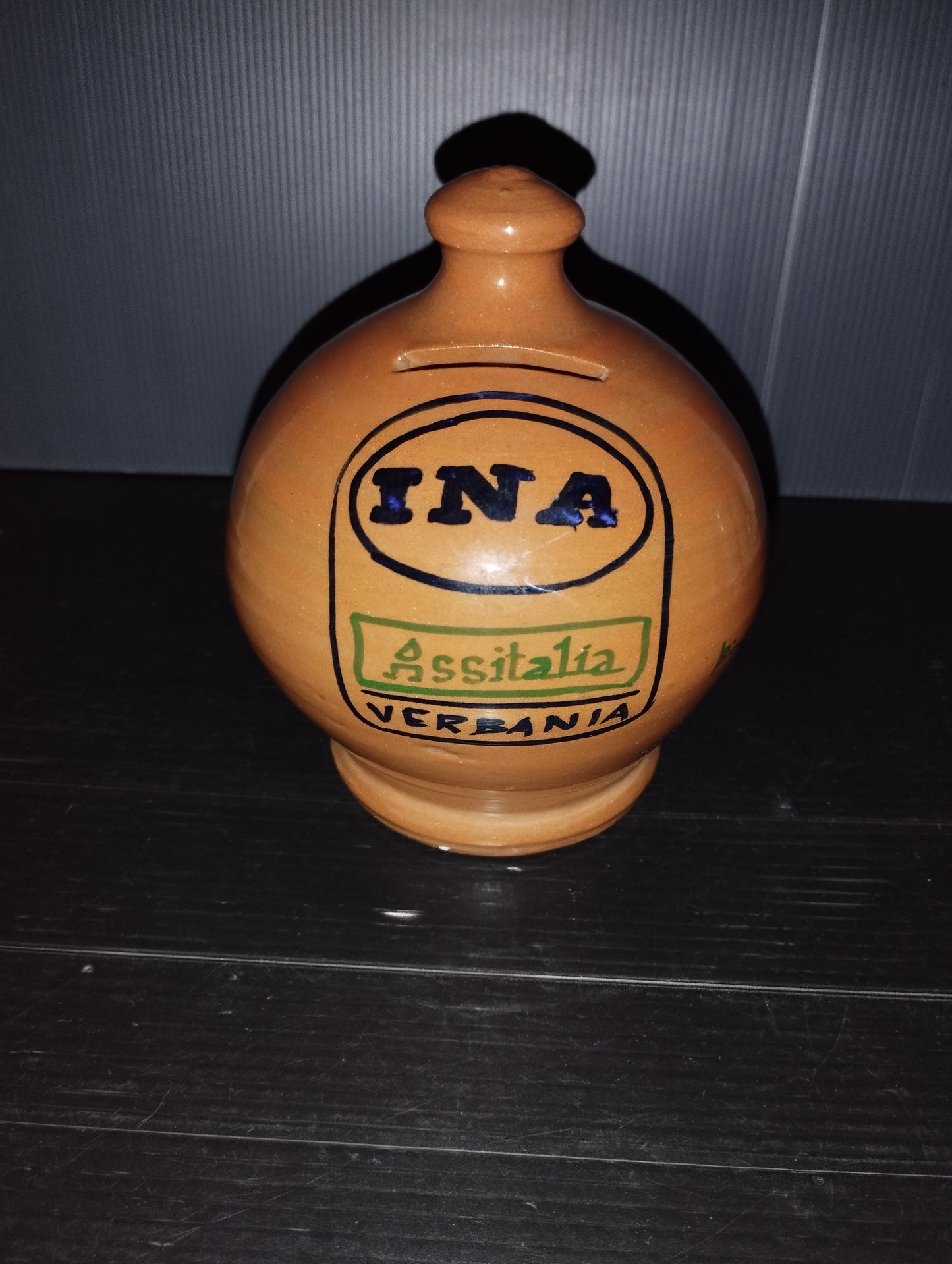 INA Assitalia Piggy Bank in Vintage Earthenware