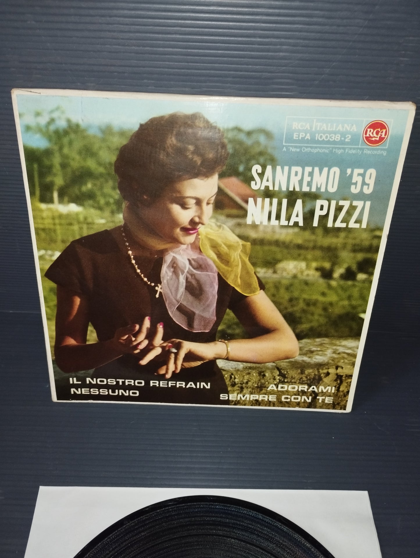 Sanremo '59" Nilla Pizzi Ep 45 Giri

Edito da RCA cod.EPA 10038-2