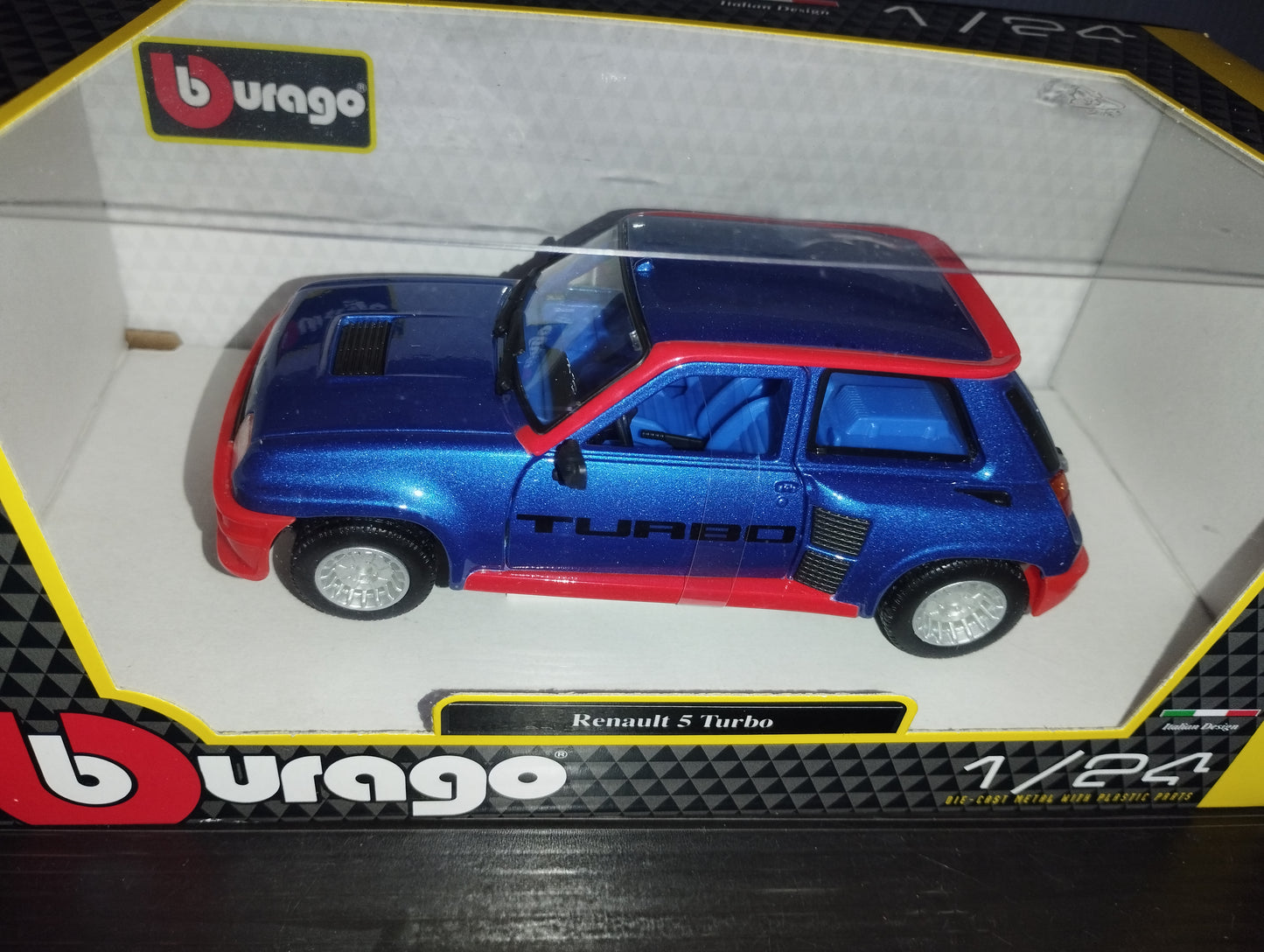 Modellino Renault 5 Turbo

Prodotto da Burago

Scala 1:24