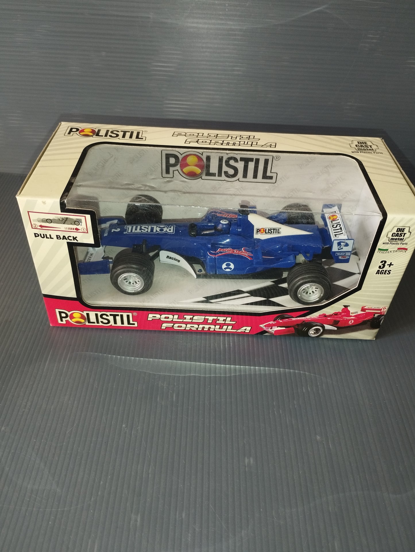 Formula Polistil model

 Die Cast Metal with plastic parts