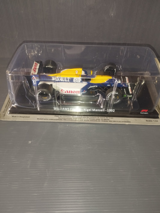 Modello Williams FW14B Nigel Mansell

Scala 1:24