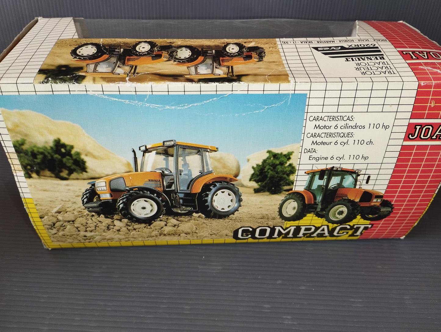 Renault Ares 620RX Tractor Model Produced by Joal ref.156