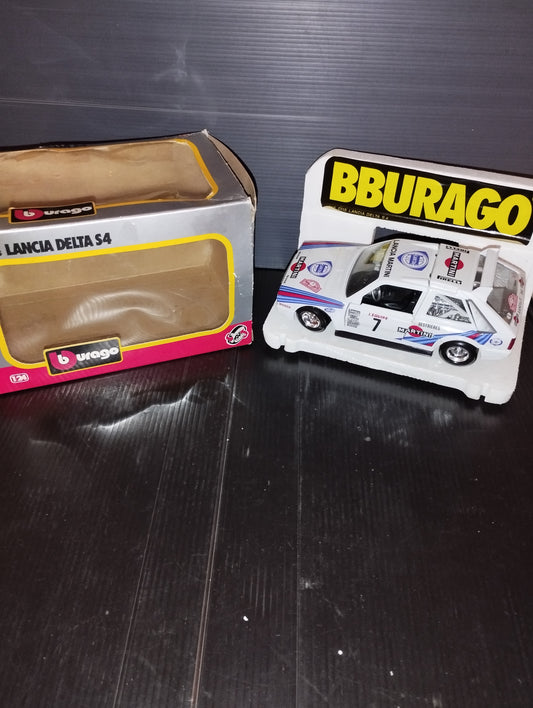 Lancia Delta S4 model

 Produced by Burago cod.0115

 1:24 scale