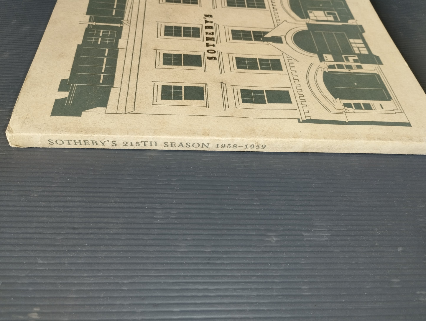 Sotheby's 215th Season Book October 1958-July1959