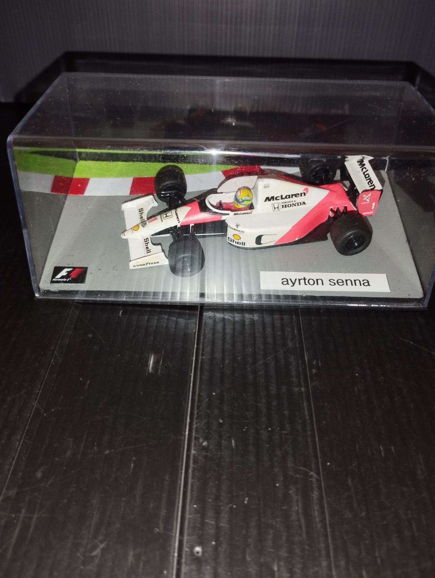 McLaren MP4/6 Ayrton Senna 1991 model

 Onyx brand model

 Scale 1:43