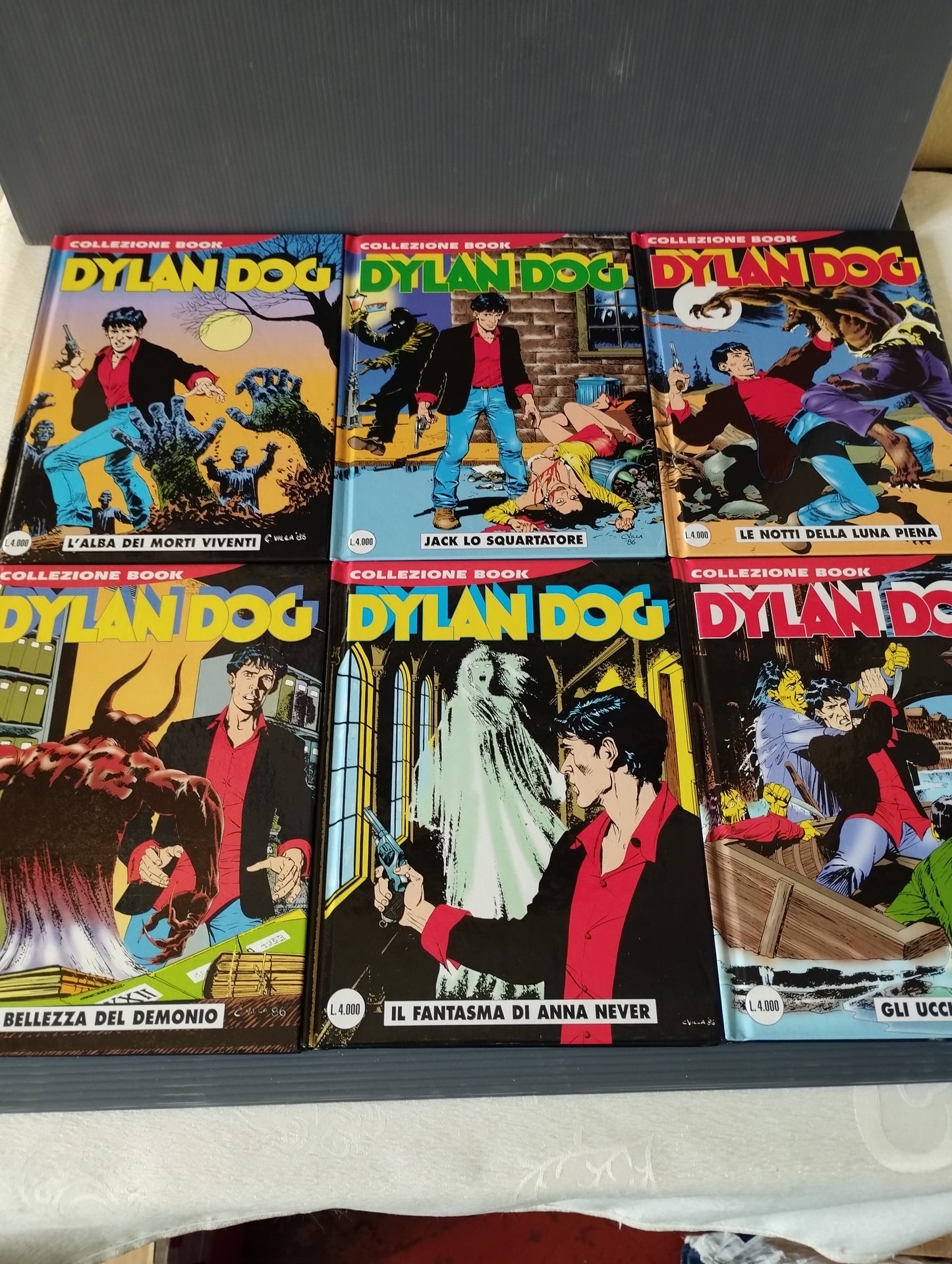 Lot 6 Dylan Dog comics

 Series Collection Book

 From n.1 to n.6