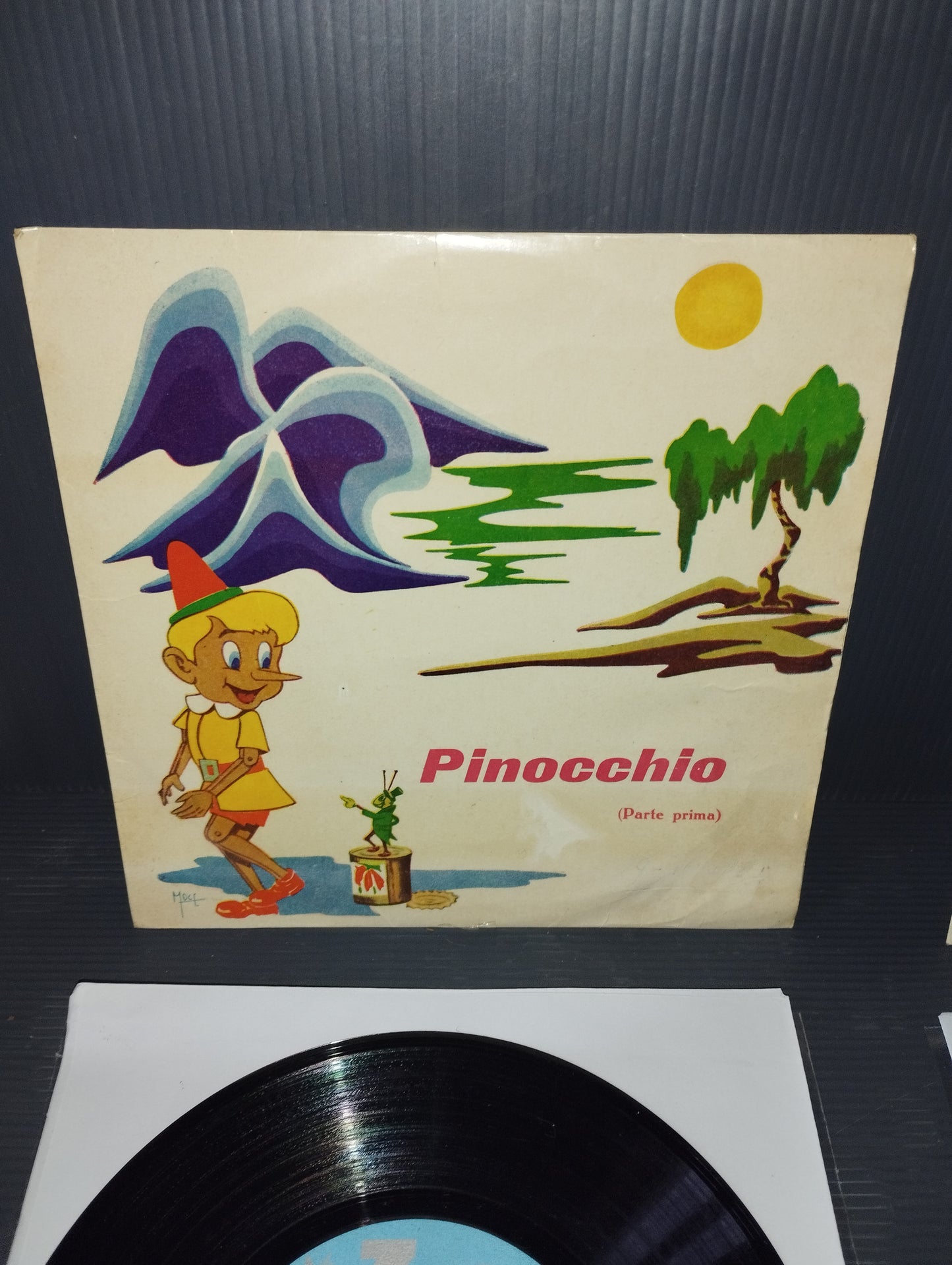 Pinocchio 2 Vinyls 7" 33 RPM
 
Published by Zurli' Cod.ZU110/ZU111

 60's