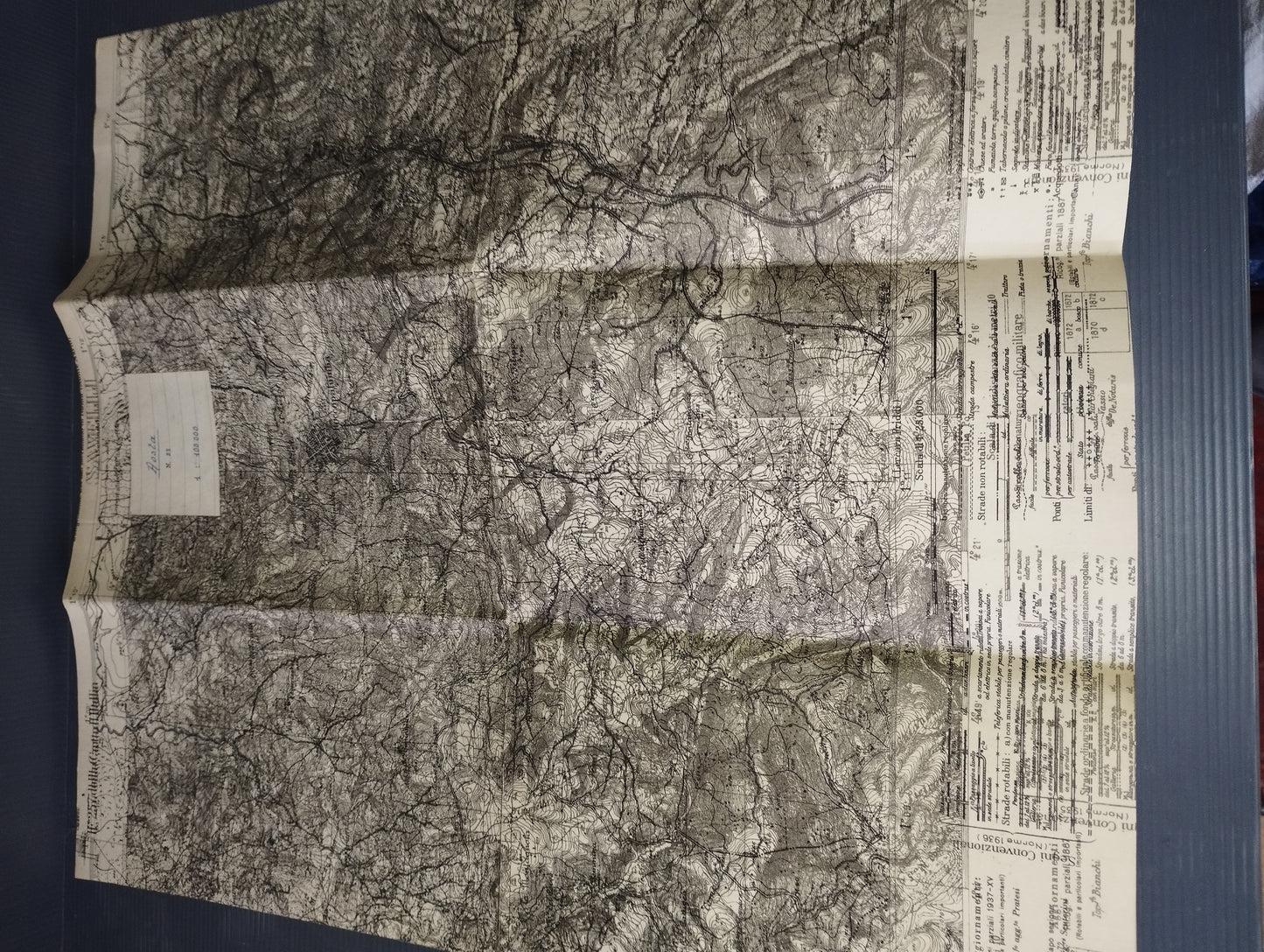 Ancient paper map of Aosta sheet 28

 scale 1:100,000