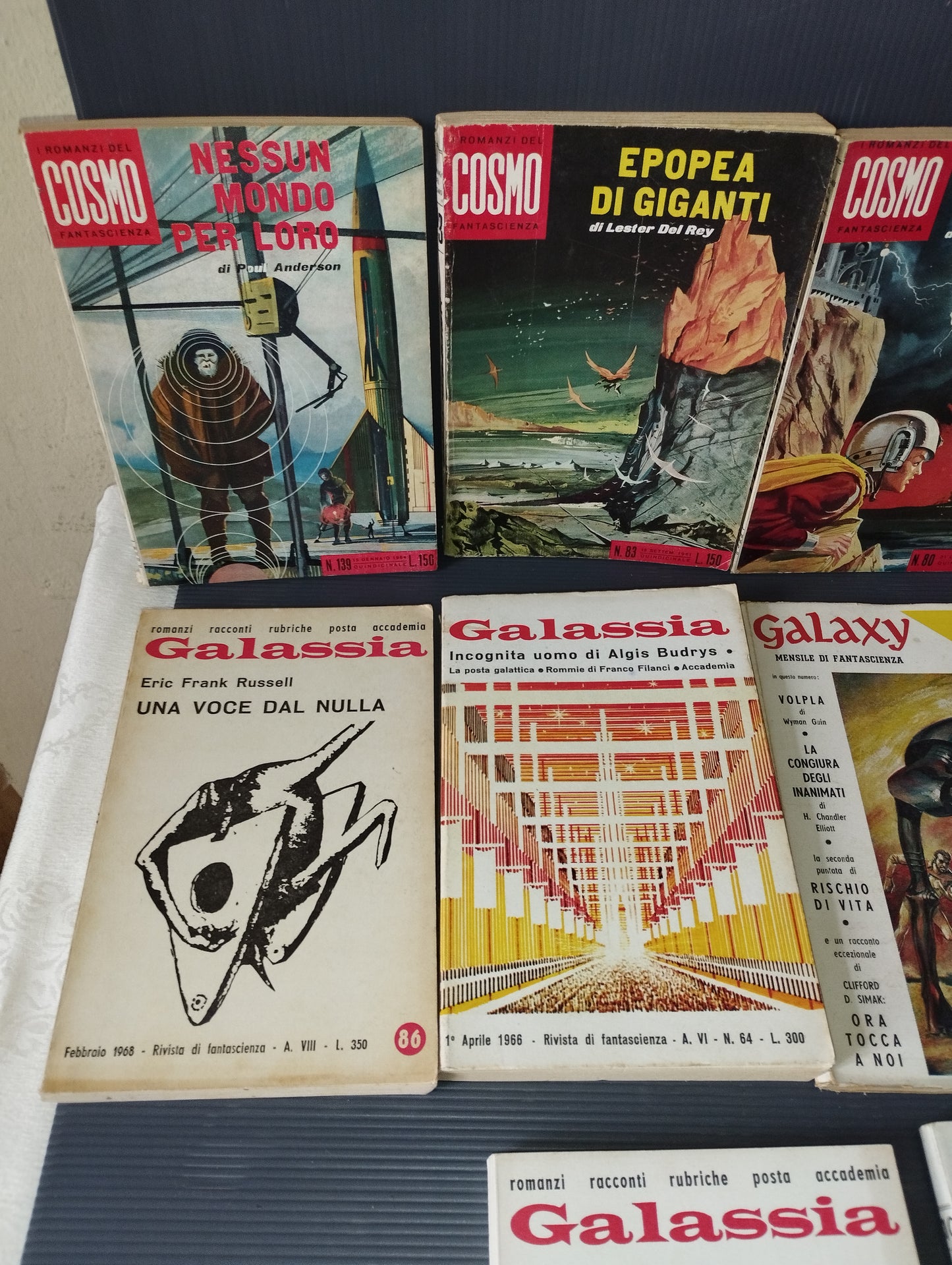 Lotto 10 Romanzi Fantascienza Anni 60

Cosmo/ Galassia/Galaxy