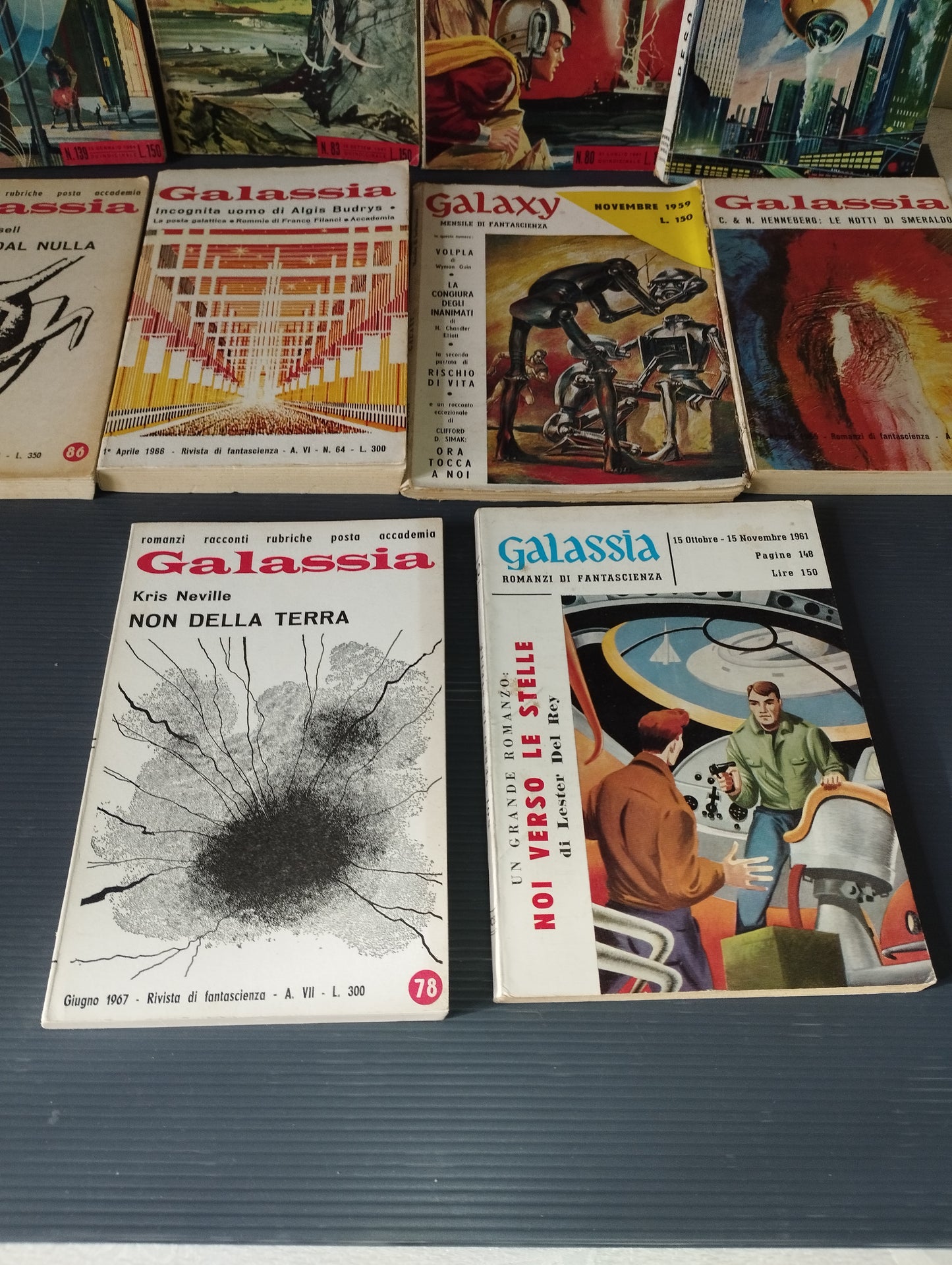 Lotto 10 Romanzi Fantascienza Anni 60

Cosmo/ Galassia/Galaxy