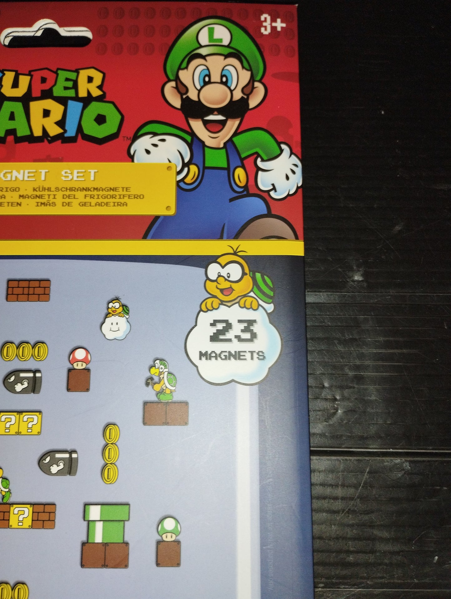 Super Mario 23 magnets set

Official Nintendo Licensed Product