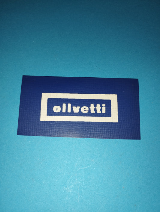 Olivetti Vintage Advertising Plate