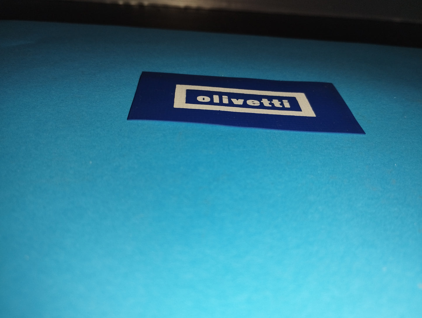 Olivetti Vintage Advertising Plate