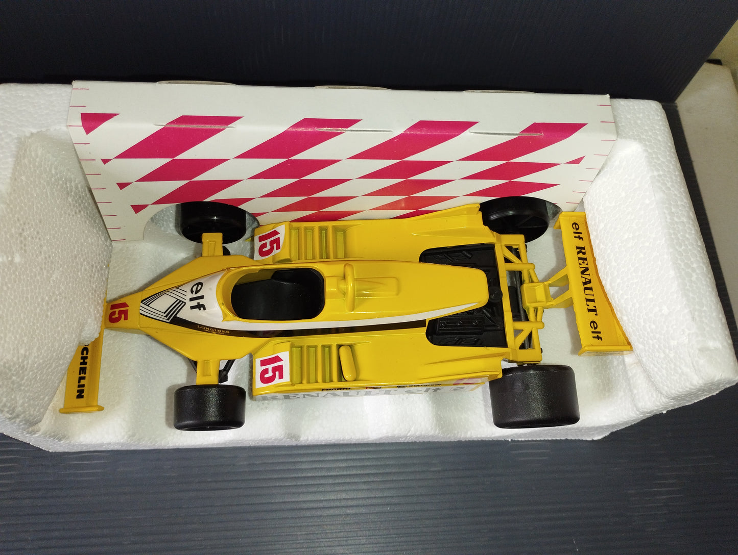 Renault RE30 Formula 1 model

 Produced in the 80s Polistil SN Series code 03203 F1