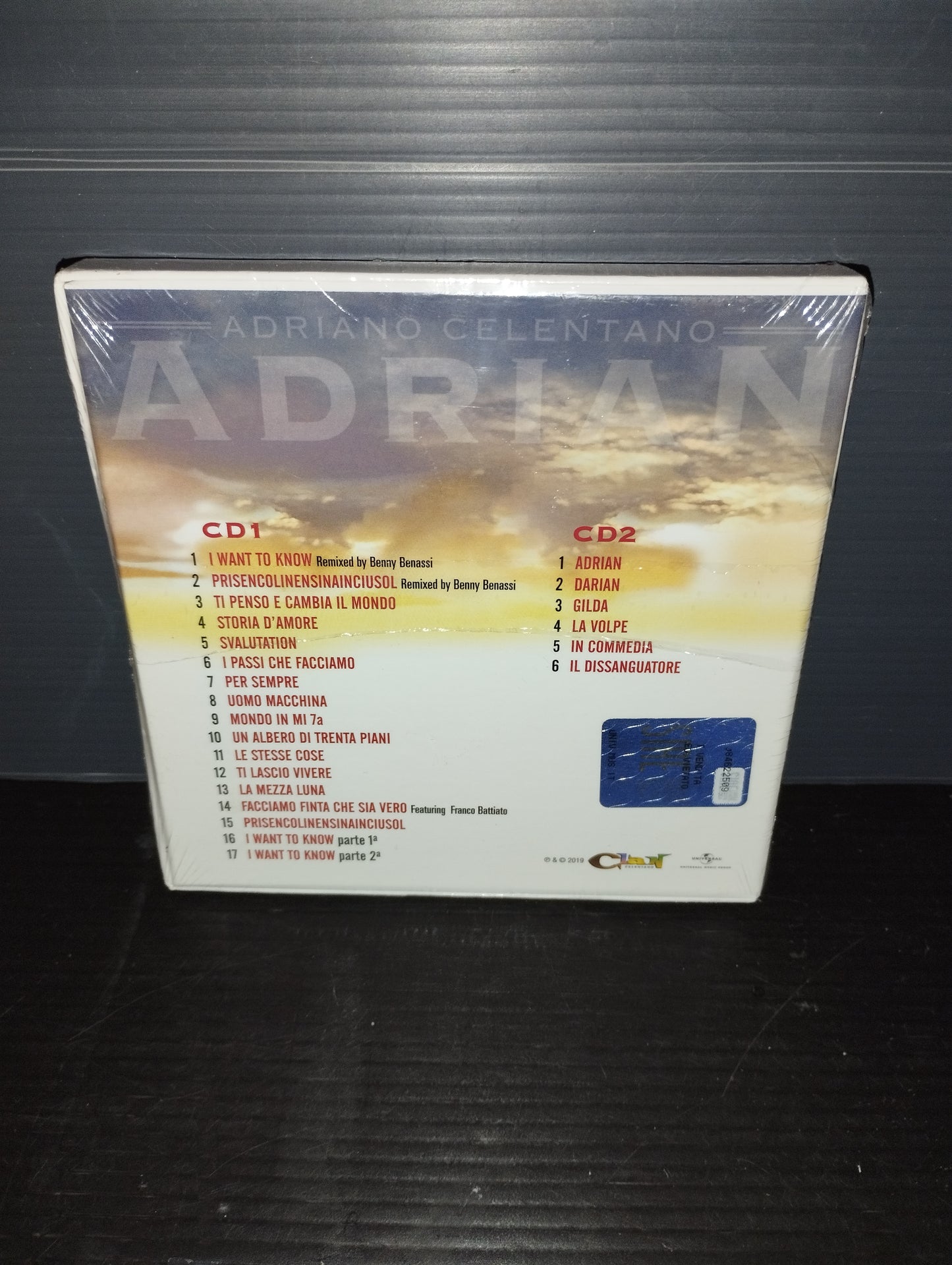 "Adrian" A.Celentano 2CD box set

 Published in 2019 by Clan