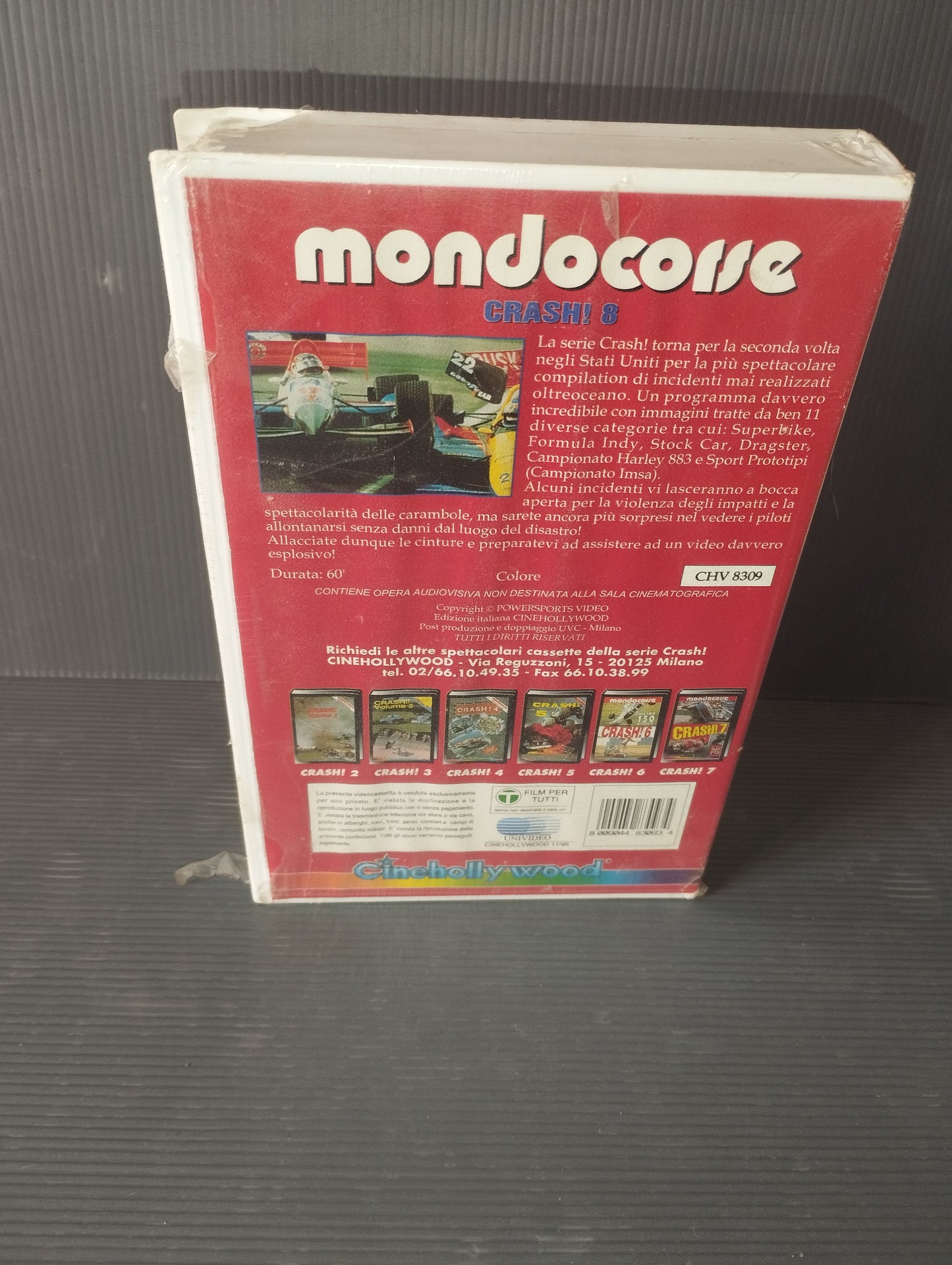 Mondocorse Crash!8" VHS