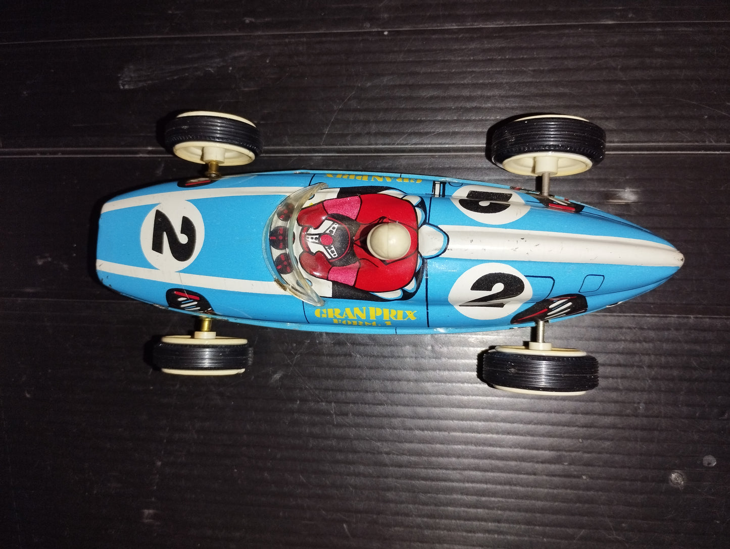 Grand Prix Form 1 model

 Produced by Marchesini

 In tin with plastic parts