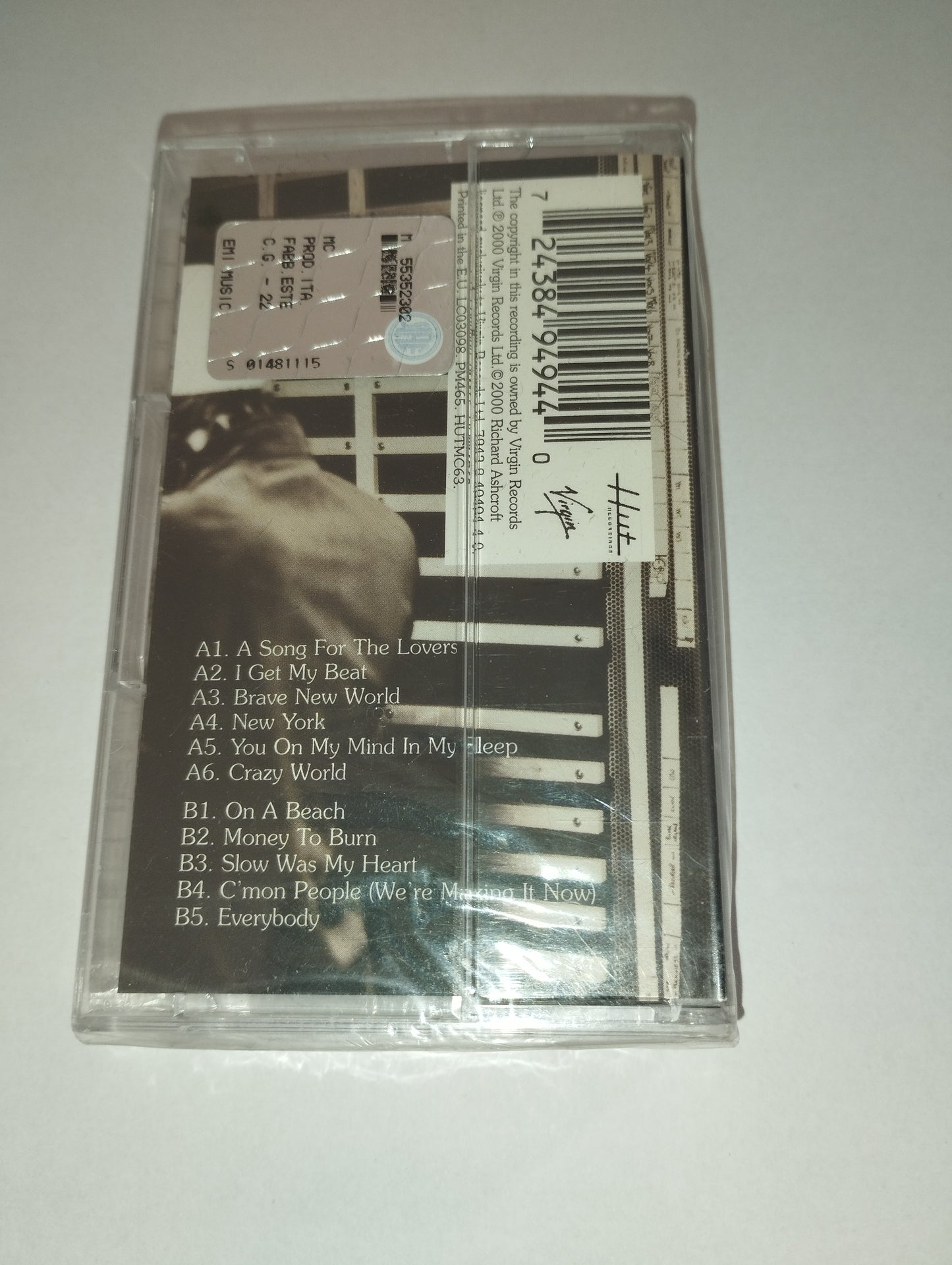 Alone With Everybody"Richard Ashcroft" Cassette