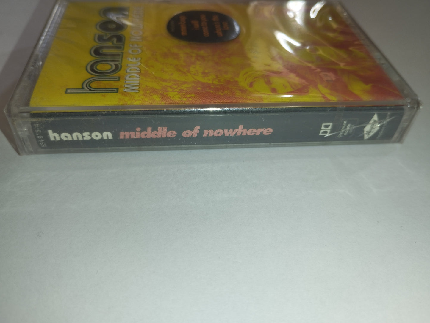 Middle of Nowhere" Hanson Musicassetta

Edita nel 1997 Mercury Records