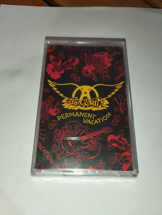 Permanent Vacation" Aerosmith Music Cassette