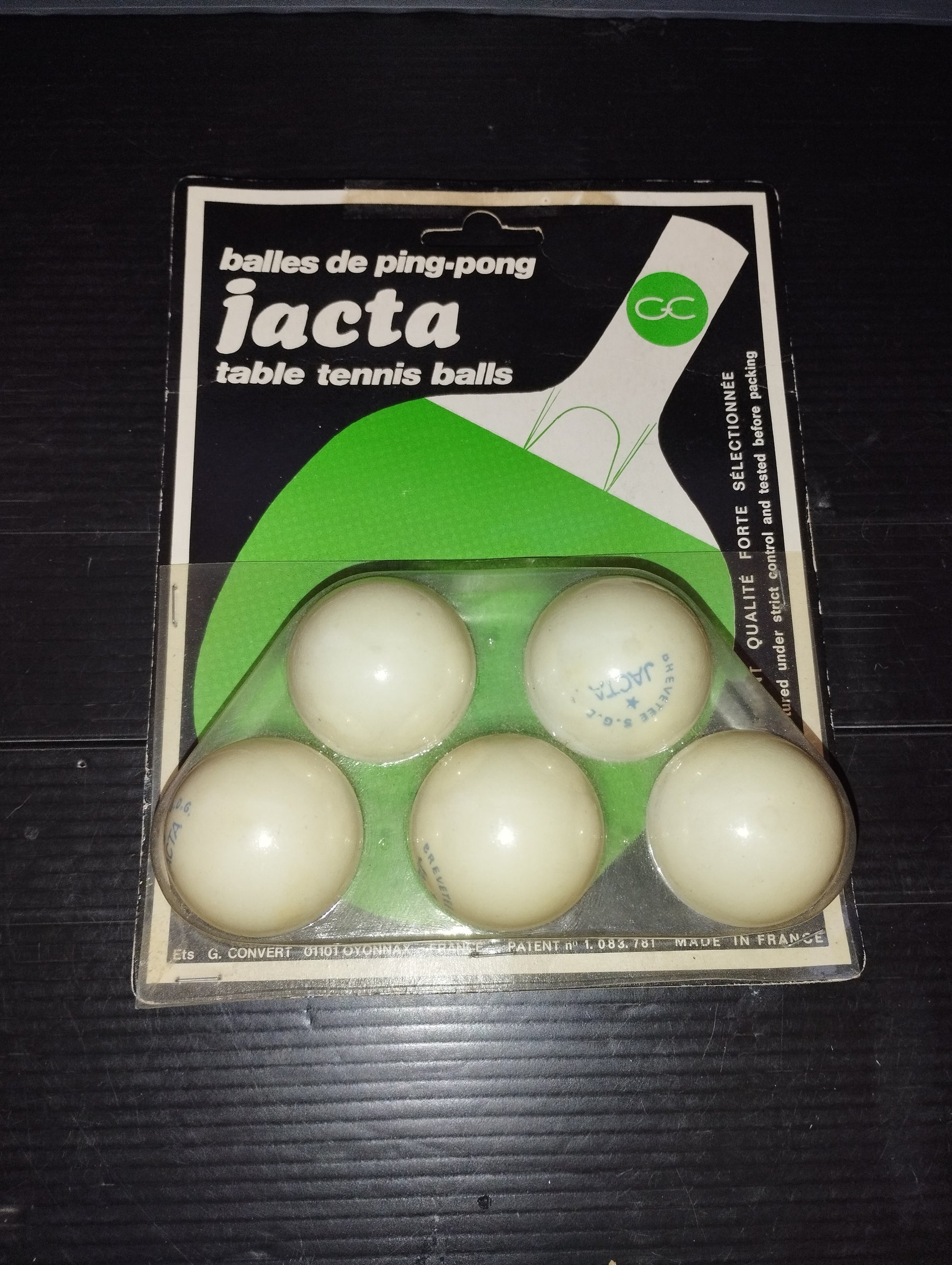 Palline Ping Pong Prodotte da Jacta Made in France – LUDOteca e dintorni