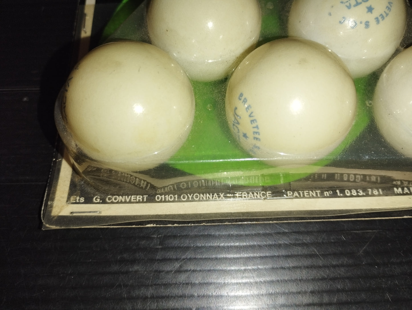 Ping Pong Balls

 Produced by Jacta

 Made in France