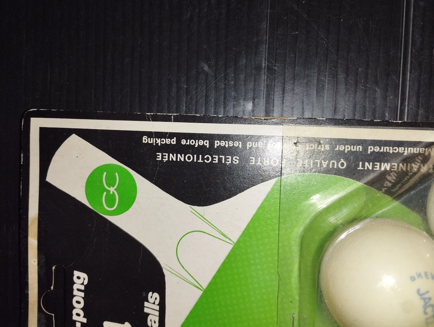 Ping Pong Balls

 Produced by Jacta

 Made in France