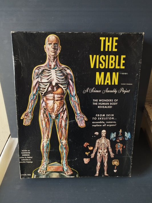 The Visible Man"
 
Educational game produced in the 1950s by Renwal

 Made in USA