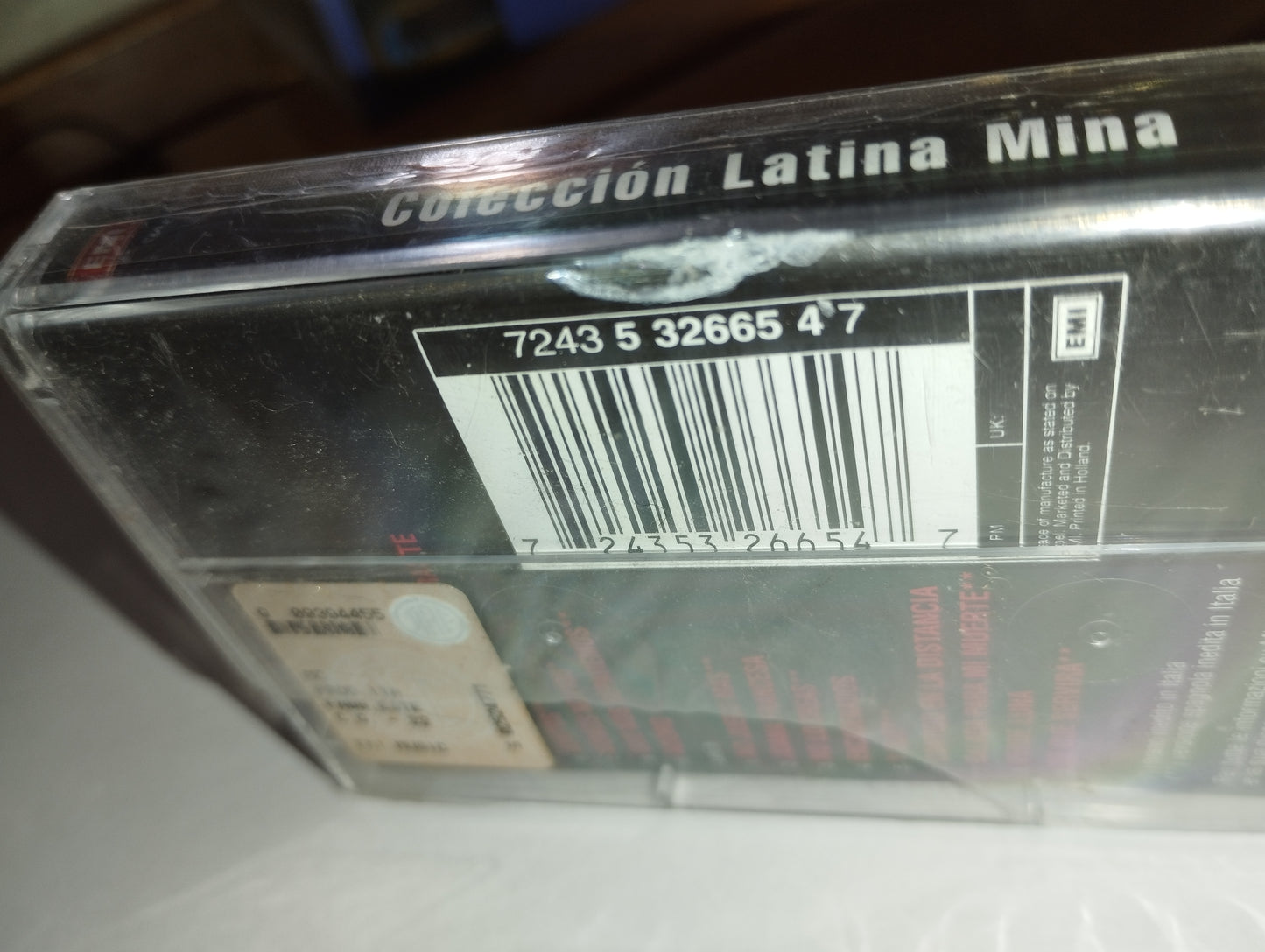 Coleccion Latina Mina Musicassetta