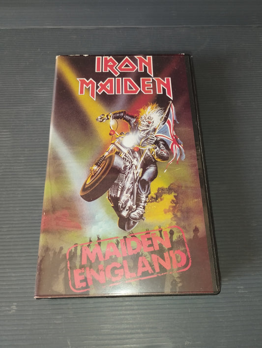 Iron Maiden Maiden England VHS