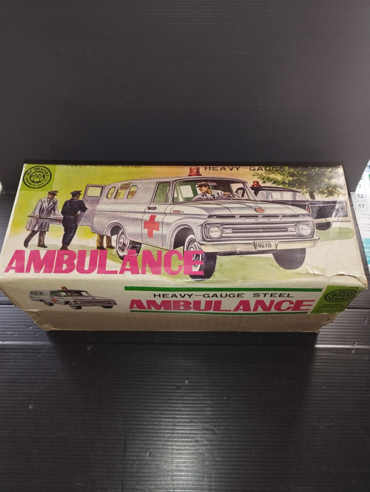Ambulance model

 Produced by Marusan art.n.040

 Made in Japan