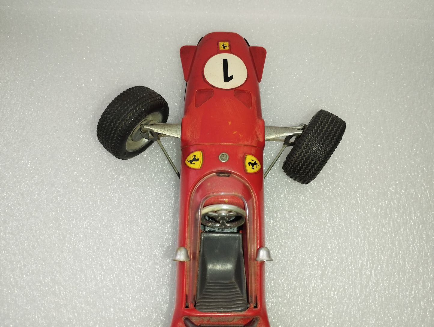 Ferrari 320 PS Formel 2 model

 Produced in 1965 by Schuco Code .1073

 Scale 1:18