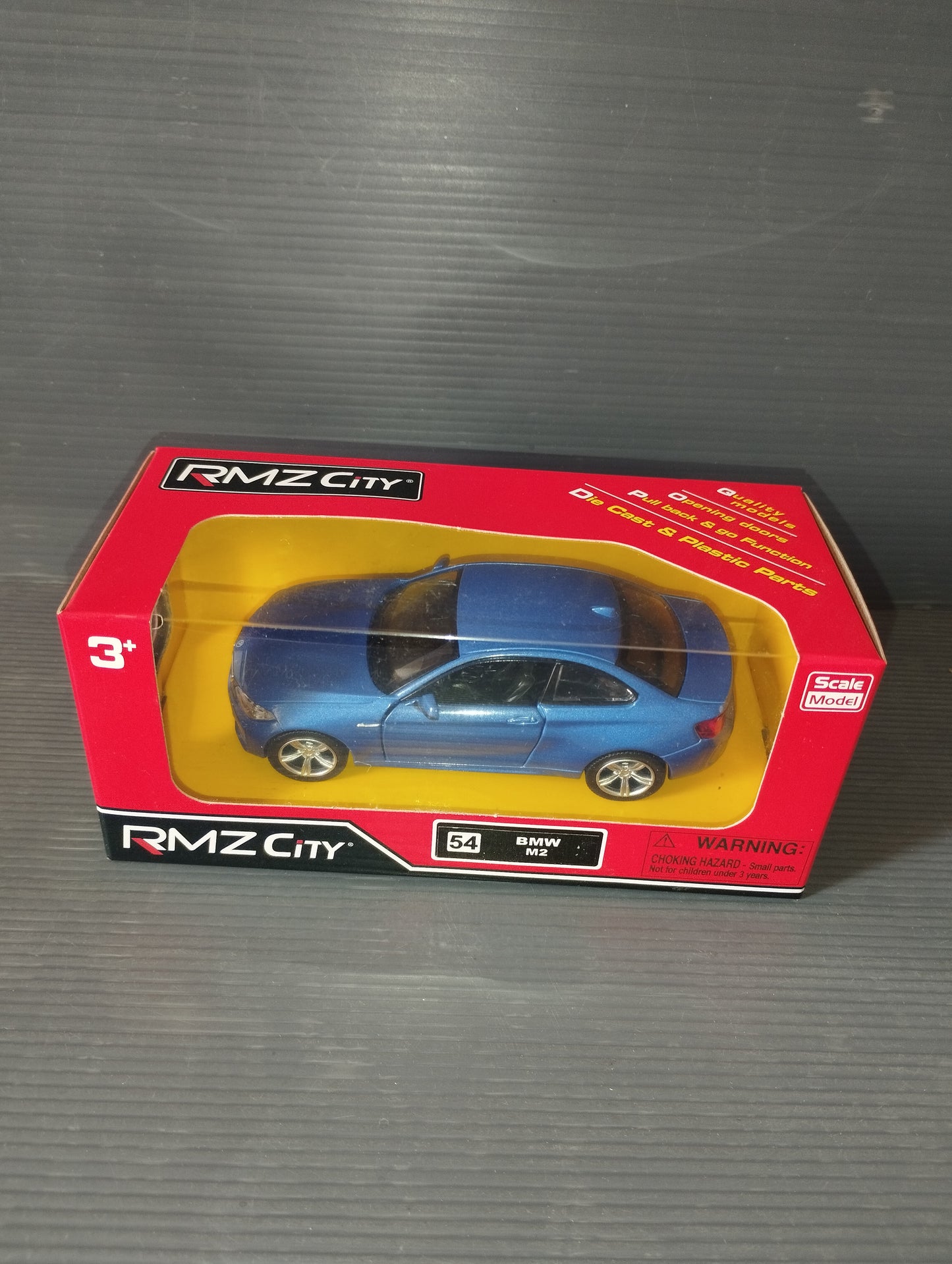 Modellino BMW M2

Prodotto da RMZ City

Scala 1:32