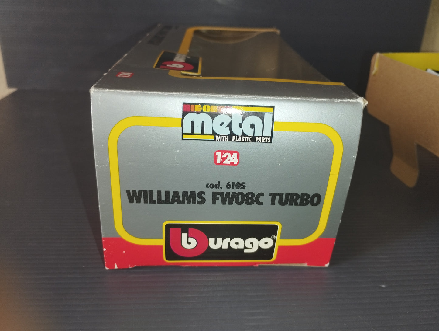 Williams FW08C Turbo model produced by Bburago code 6105

 Scale 1:24