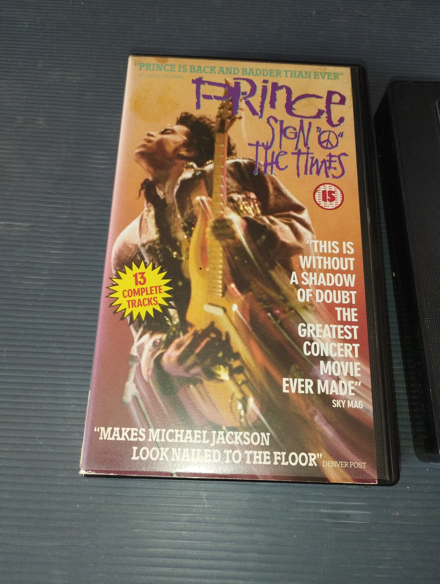 VHS Prince Sign or the times