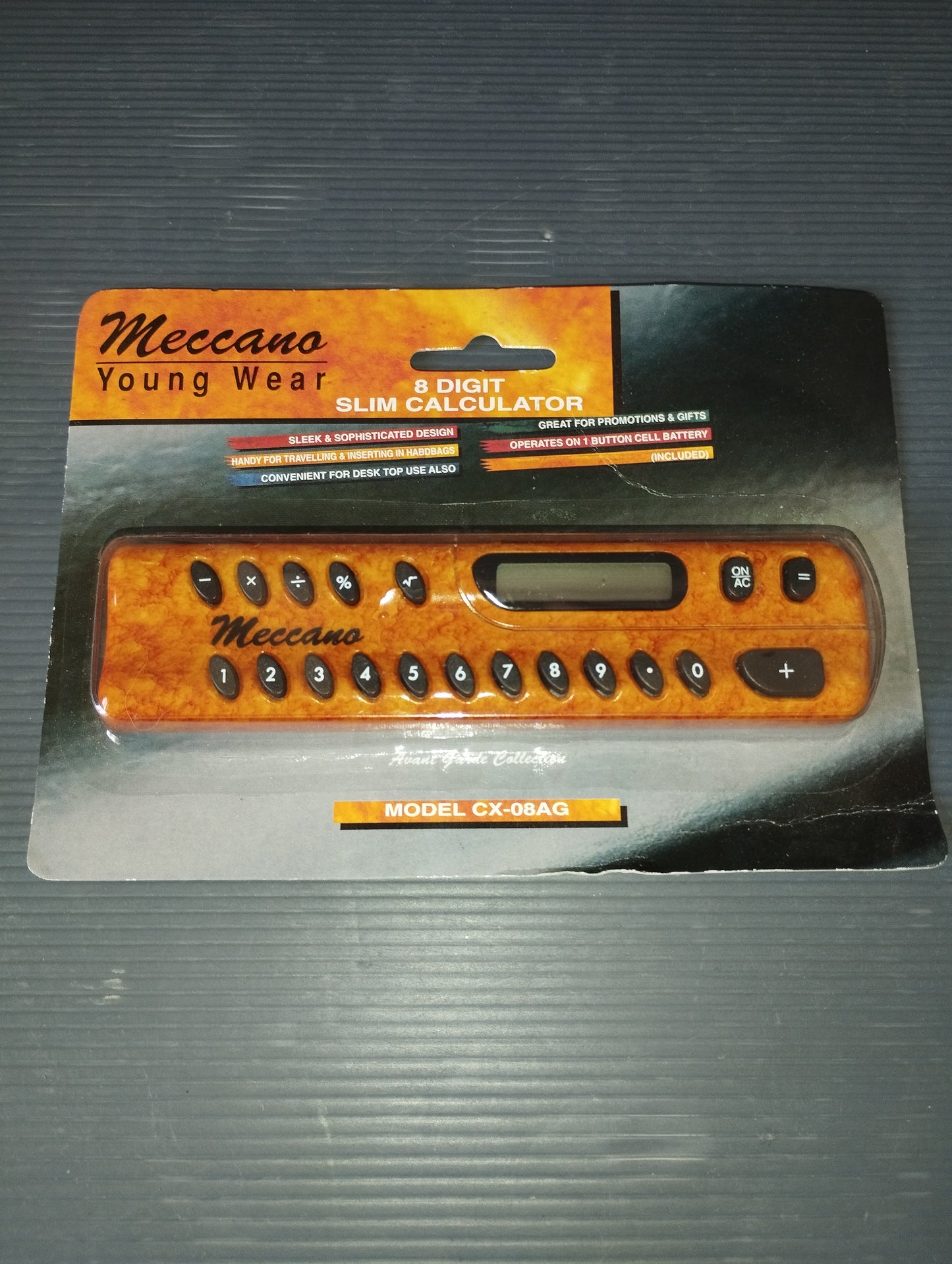 Meccano Young Wear calculator Battery to be replaced