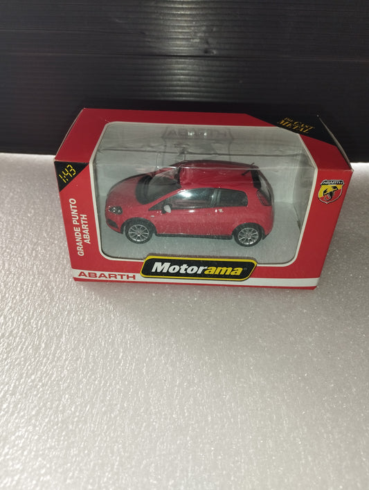 Modellino Grande Punto Abarth Prodotto da Motorama

Scala 1:43