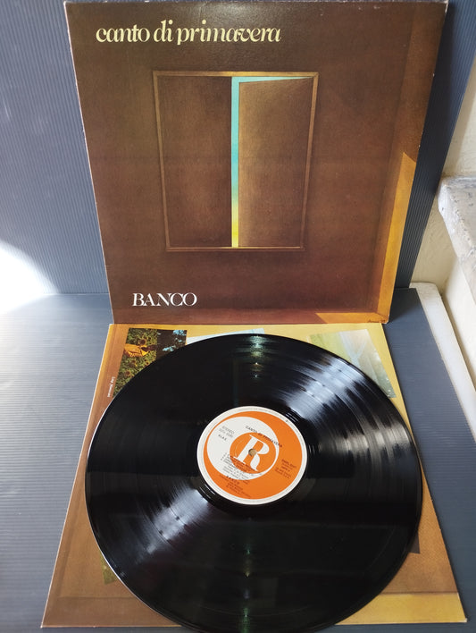 Canto Di Primavera" Banco LP 33 RPM Published in 1979 by Dischi Ricordi Cod.SMRL 6247
