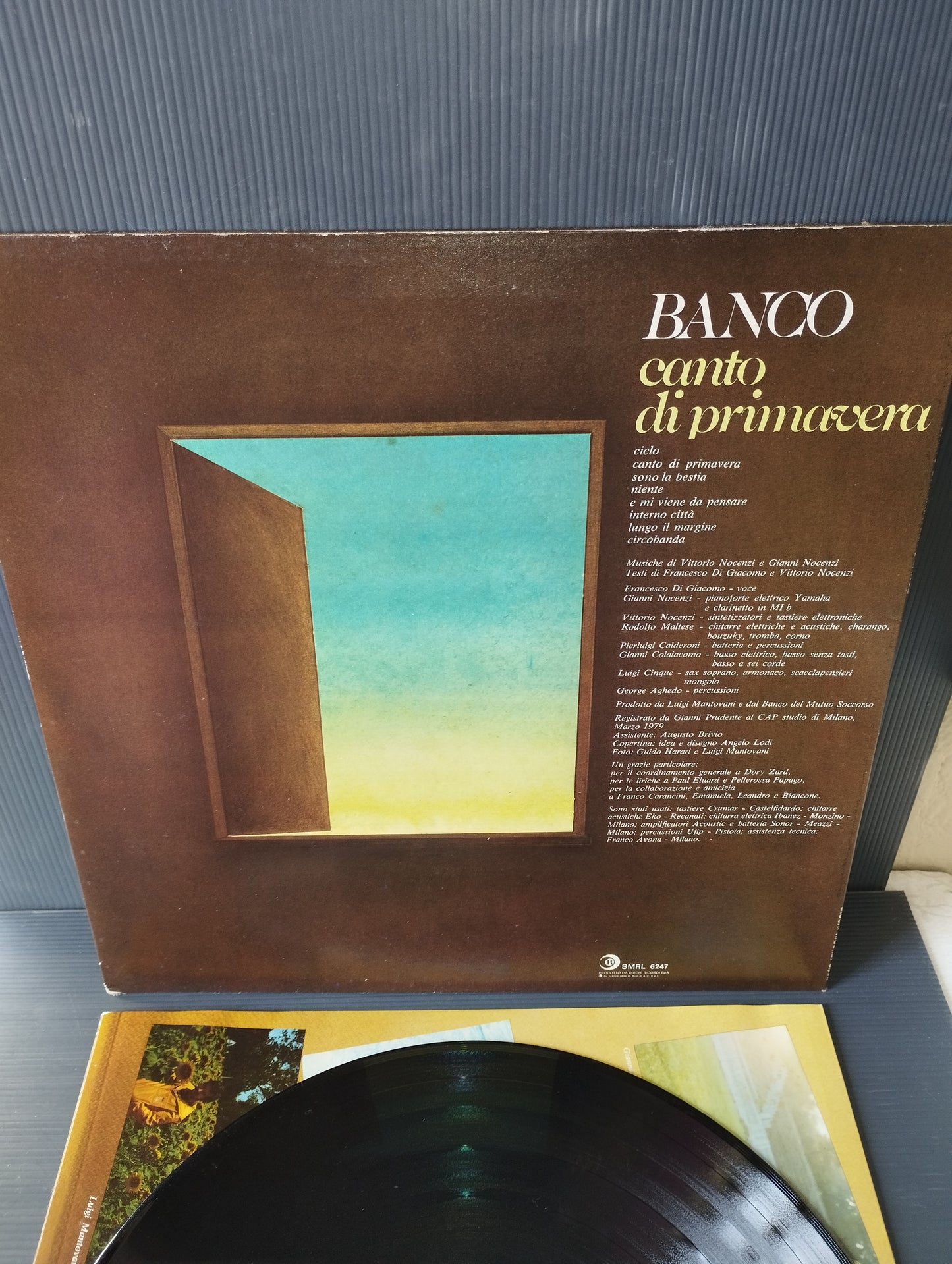 Canto Di Primavera" Banco LP 33 Giri Edito nel 1979 da Dischi Ricordi Cod.SMRL 6247